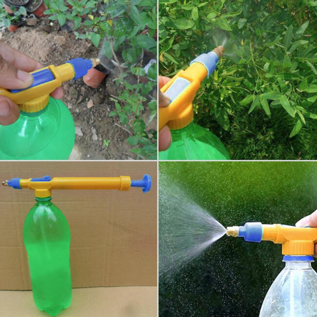 

Plastic Sprayer Head Garden Bonsai Pressure Sprayer Mini Trolley Gun, Light yellow, 475507