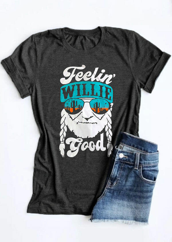 Feelin' Willie Good Cactus T-Shirt