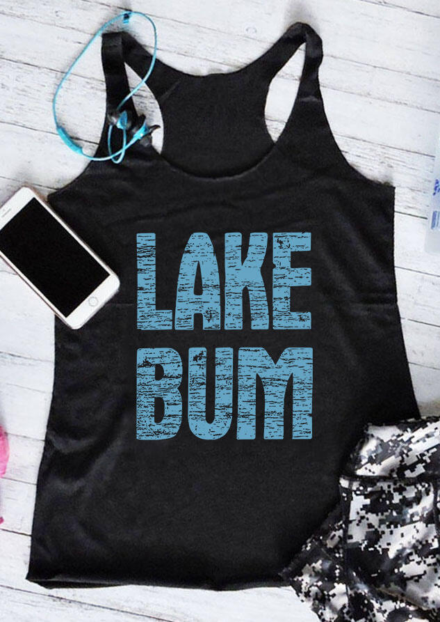 

Lake Bum O-Neck Tank - Black, 476633