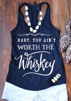 Baby You Ain't Worth The Whiskey Tank 