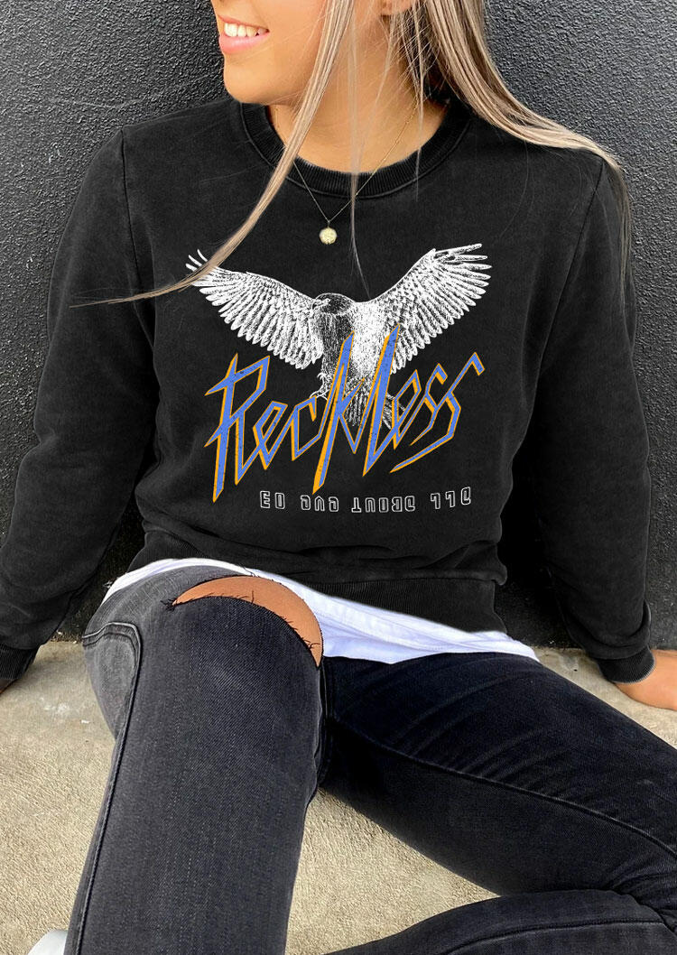

Thunderbird Eagle Reckless Sweatshirt - Dark Grey, 477731