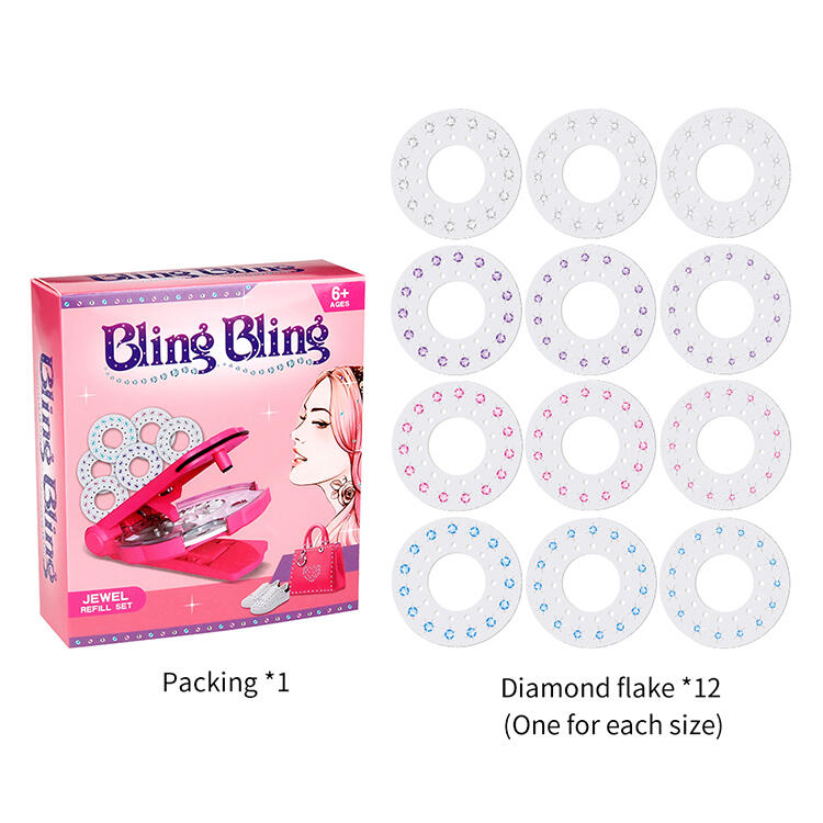 

12Pcs Jewel Refill set, Pattern1;pattern2, 478675