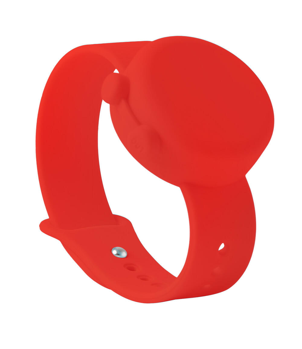 

Portable Wristband Hand Dispenser, Pink;red, 481202