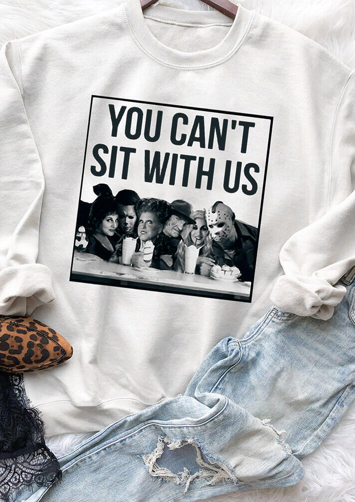 

Hocus Pocus You Can't Sit With Us Sweatshirt - White, 482514