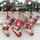 1 Piece Christmas Santa Claus Snowman Reindeer Sock Gift Holder