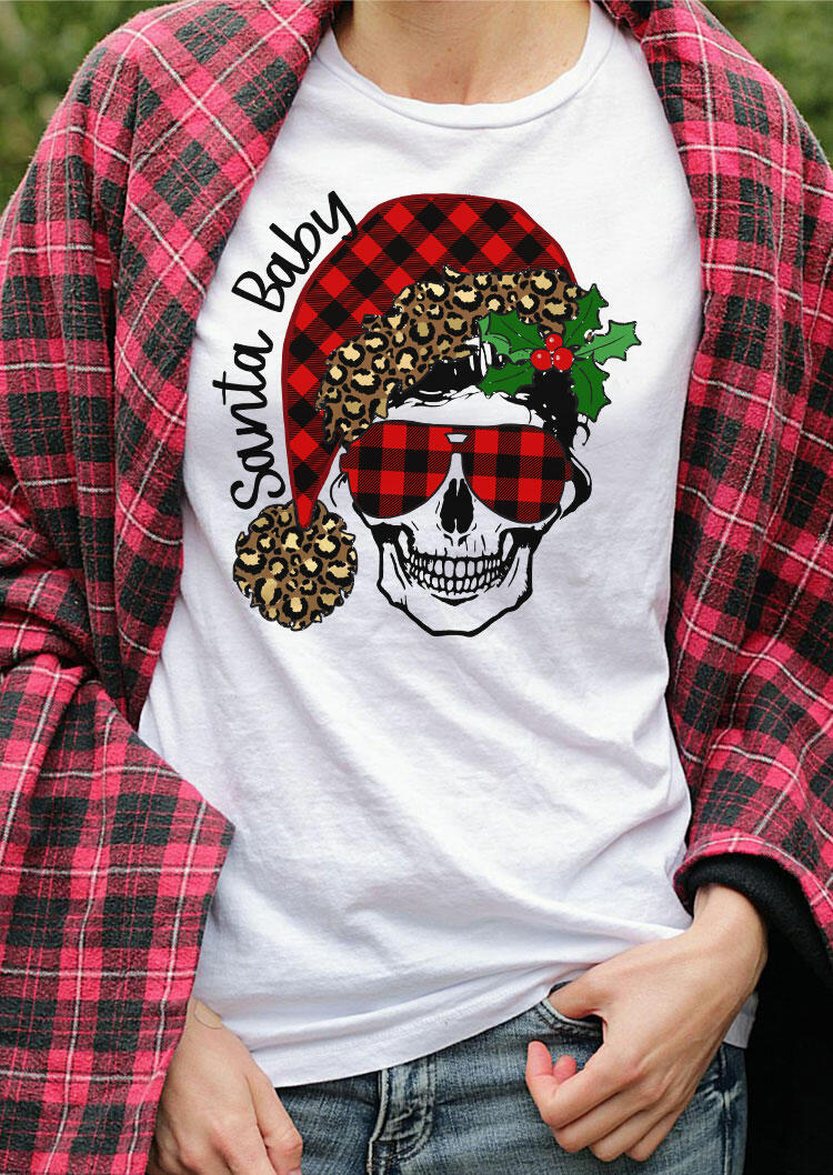 christmas skull shirts