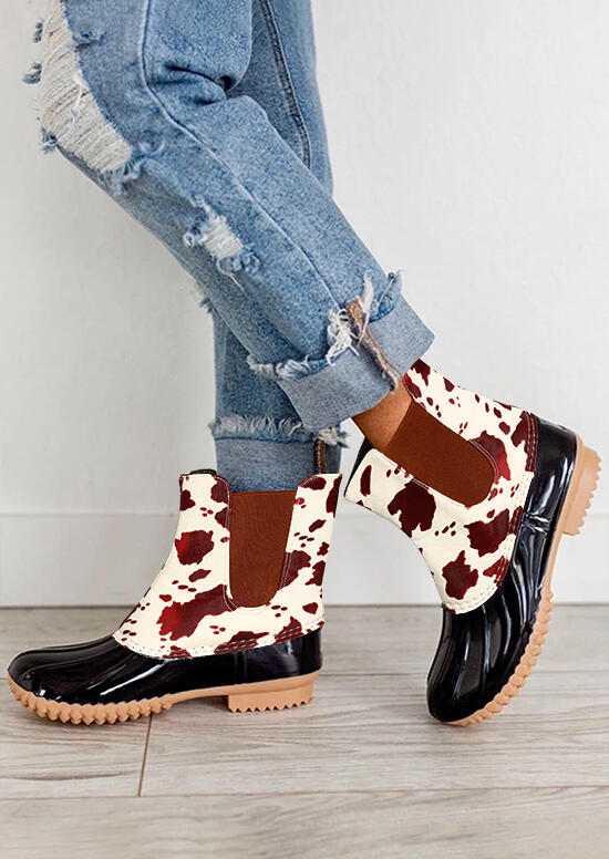 high heeled duck boots