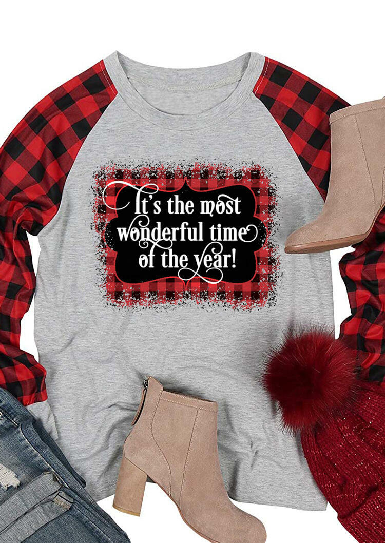 

It' The Most Wonderful Time Of The Year T-Shirt Tee - Red, 488395