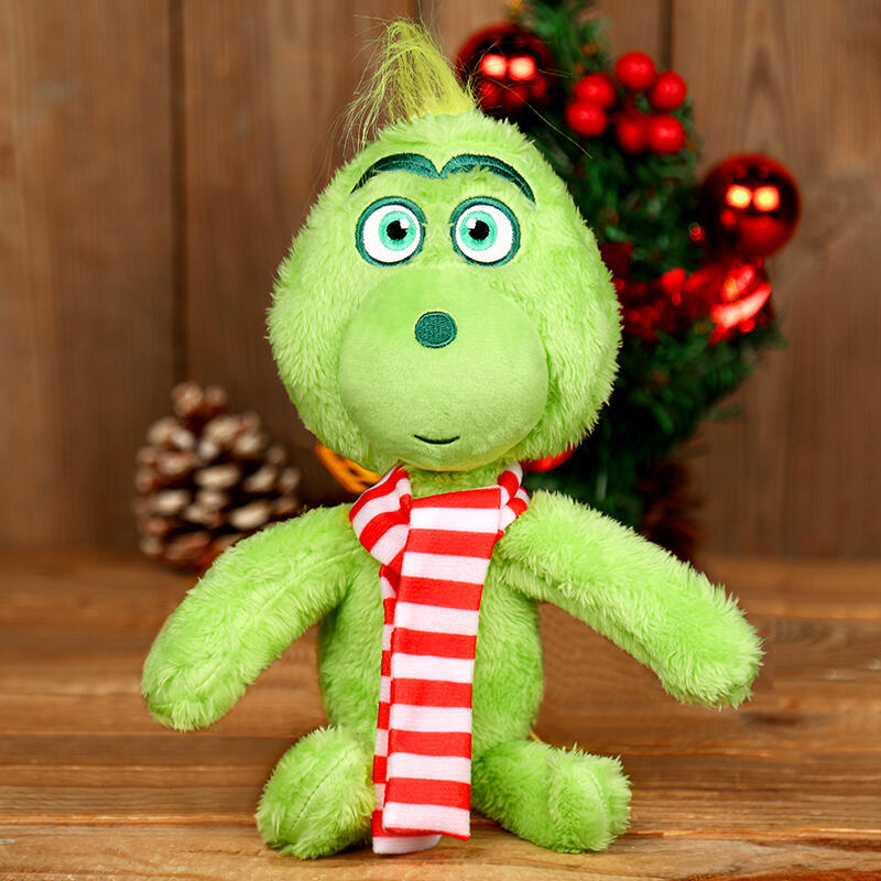 small plush grinch