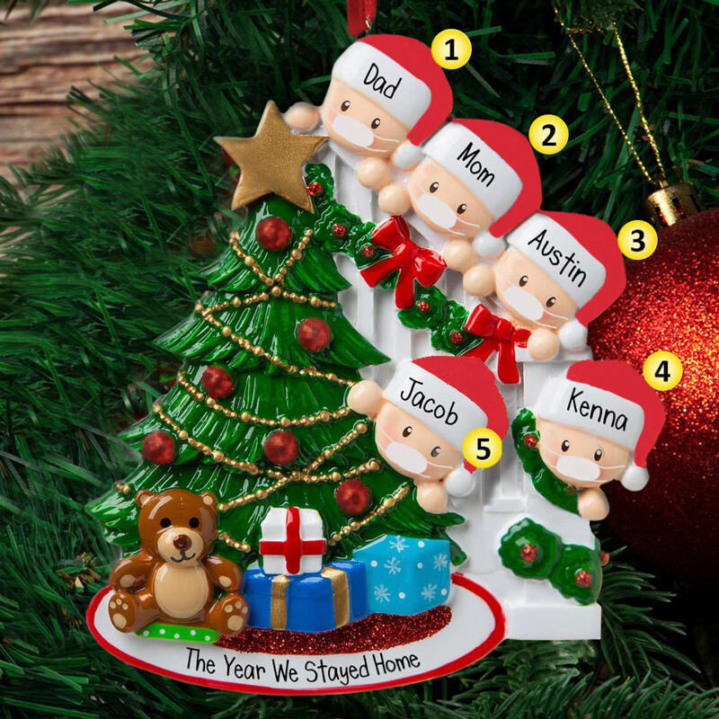 

Creative DIY Family Christmas Tree Hanging Ornament, Pattern3, 491086