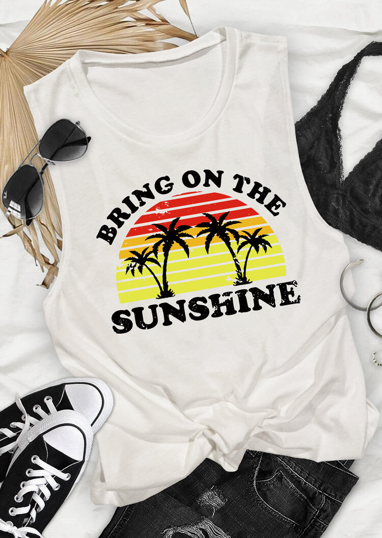 

Bring On The Sunshine Tank - White, 492682