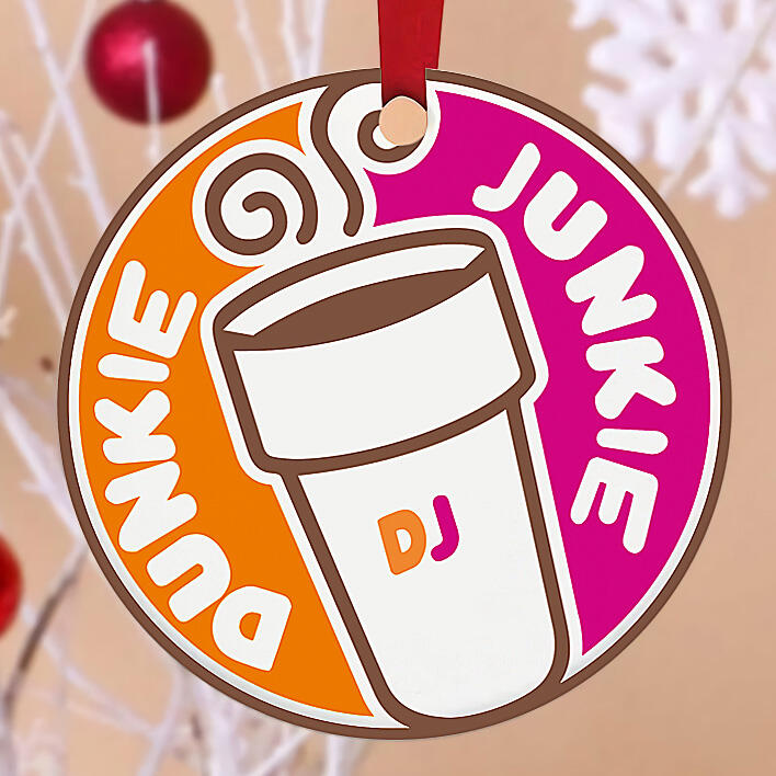 

Dunkie Junkie Coffee Pendant Hanging Ornament, Multicolor, 492761