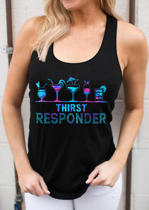 Thirst Responder Bartender Casual Tank - Black
