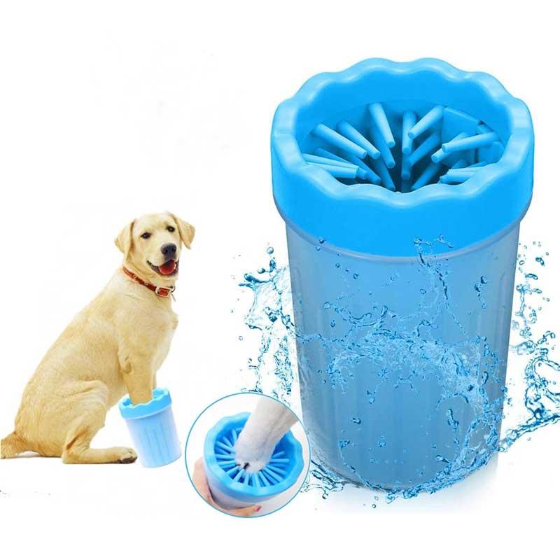 

Portable Pet Dog Paw Cleaning Brush Cup, Blue, 494300