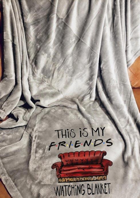 

This Is My Friends Watching Blanket - Gray, 495022