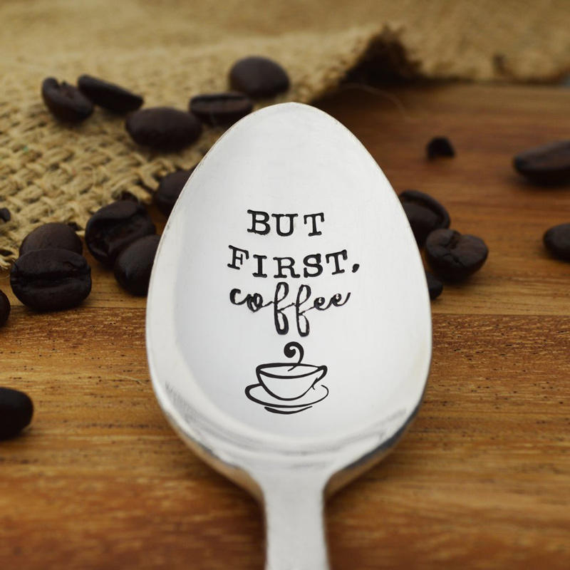 

But First Coffee Spoon - Silver, 498876