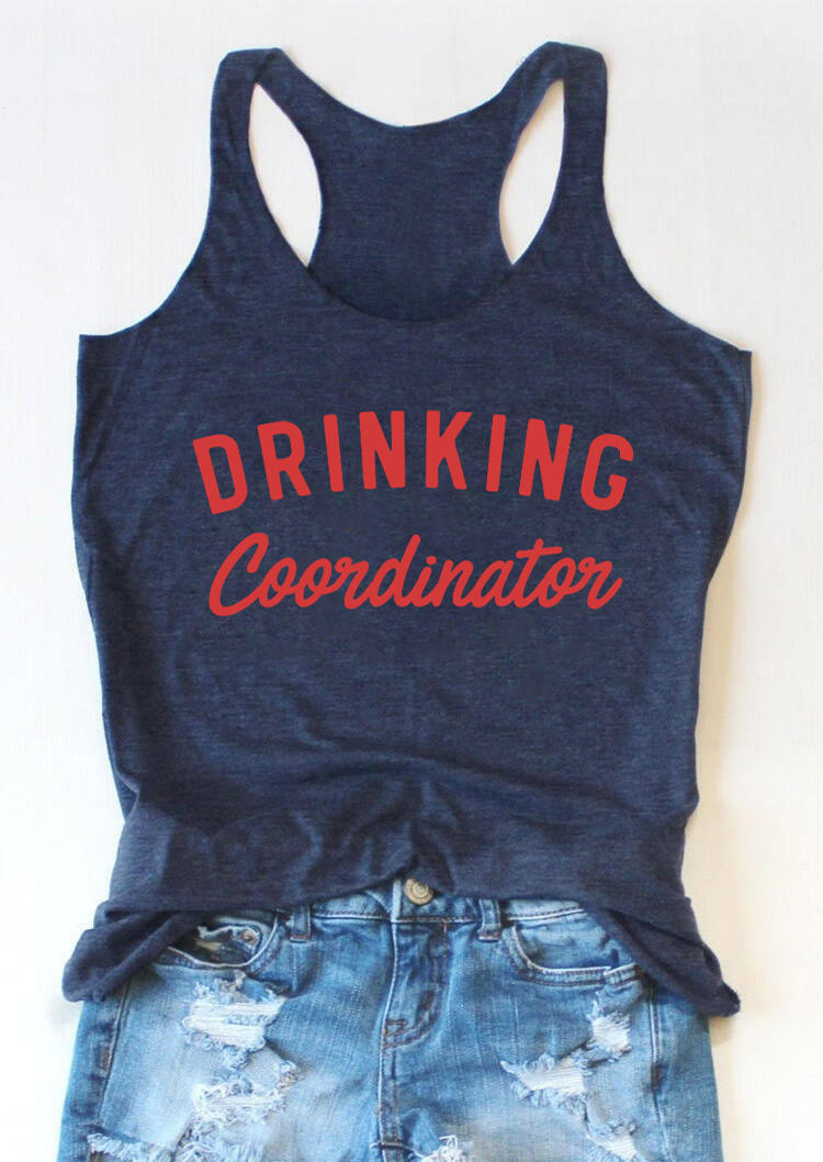 

Drinking Coordinator Racerback Tank - Deep Blue, 504810