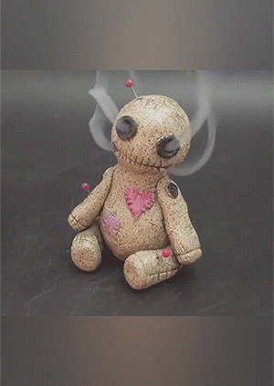 

Voodoo Doll Cone Burner Incense Burner, Multicolor, 505164