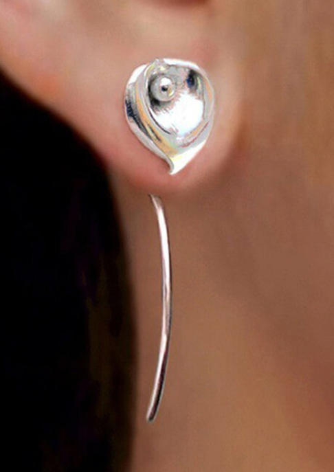 

Creative Long String Sunflower Alloy Earrings, Pattern2, 493285
