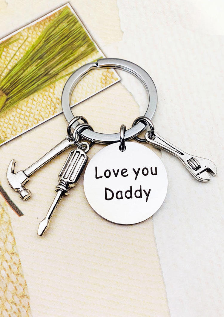 

If Dad Can't Fix It No One Can Repair Tool Keychain, Pattern1;pattern2, 502027