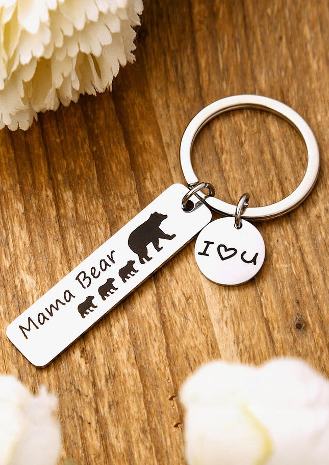 

I Love You Keychain, Pattern3, 502267