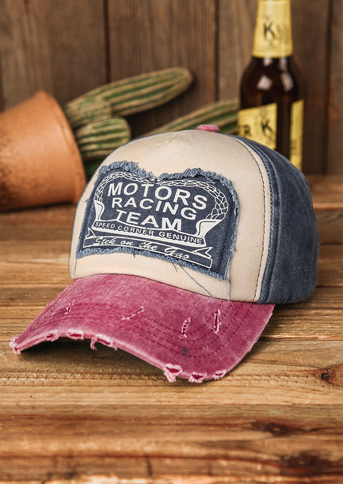 

Motors Racing Team Baseball Cap, Cameo brown, 502151