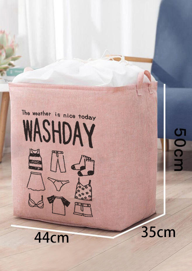 

Oversized Household Clothes Storage Laundry Bag, Pink, 503765