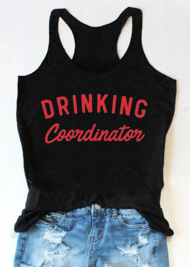 

Drinking Coordinator Racerback Tank - Black, 506869