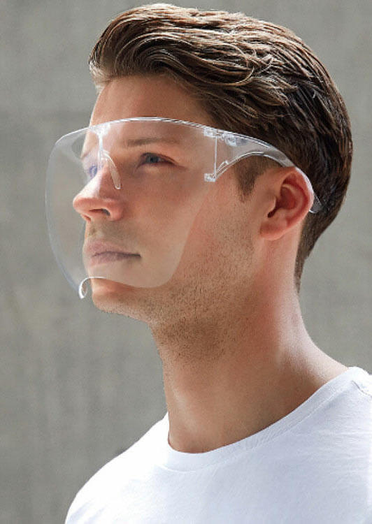 Anti-Fog And Scratch-Resistant Transparent Face Shield