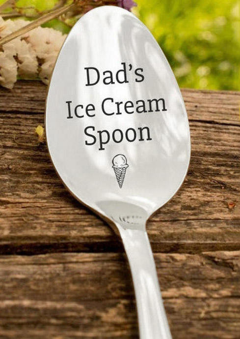 

Dad's Ice Cream Spoon - Silver, 496002