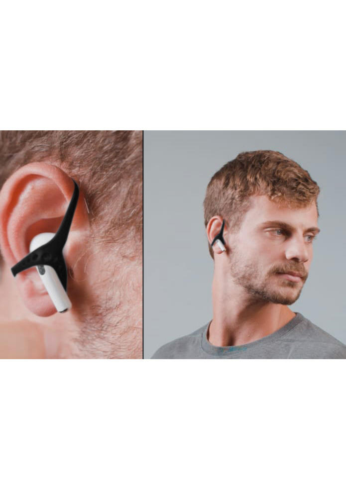 

Anti-Lost Soft Silicone Bluetooth Earbud Holders, Black, 503678