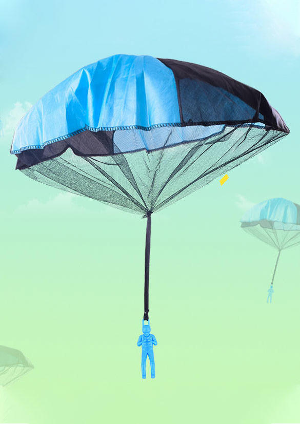 

Parachute Army Man Children's Fun Flying Toy, Green;blue;yellow, 503803