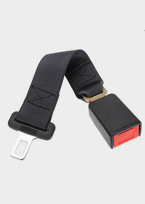 

Adjustable Car Safety Seat Belt Extension Buckle, Black;white;gray, 462152
