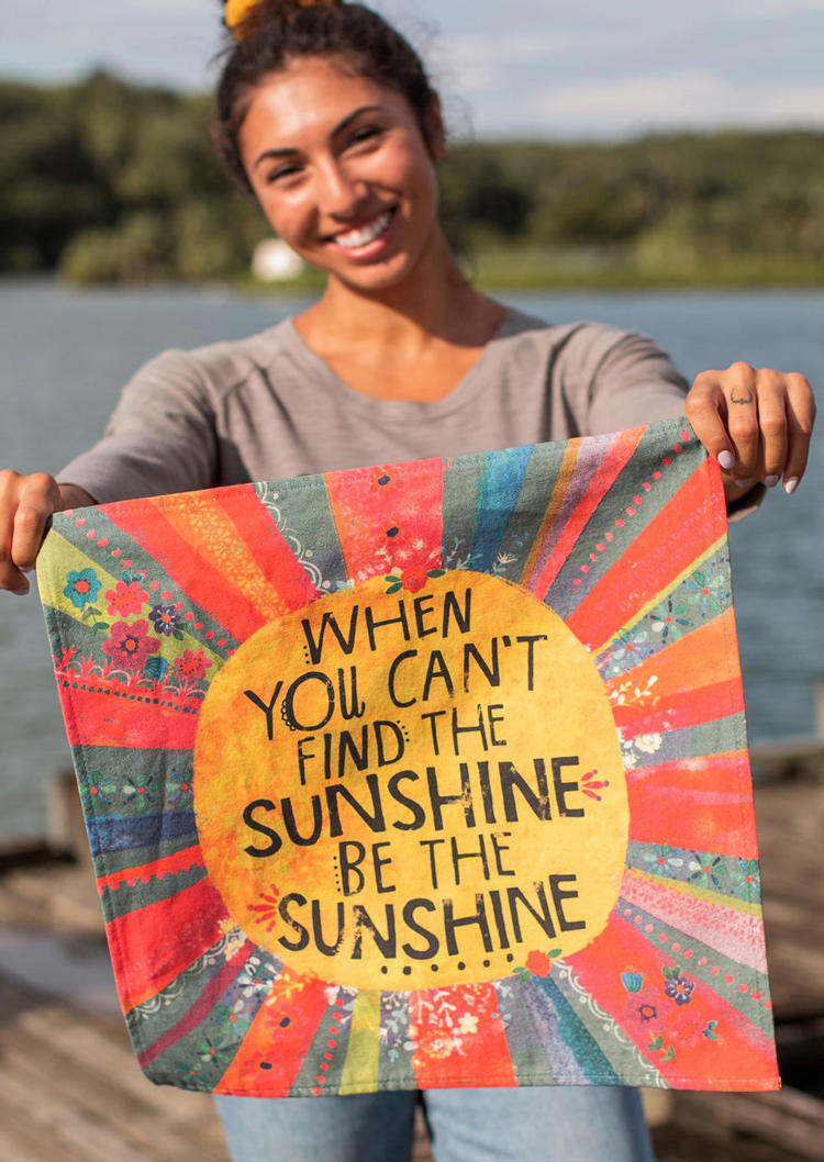 

When You Can't Find The Sunshine Tapestry, Multicolor, 510938