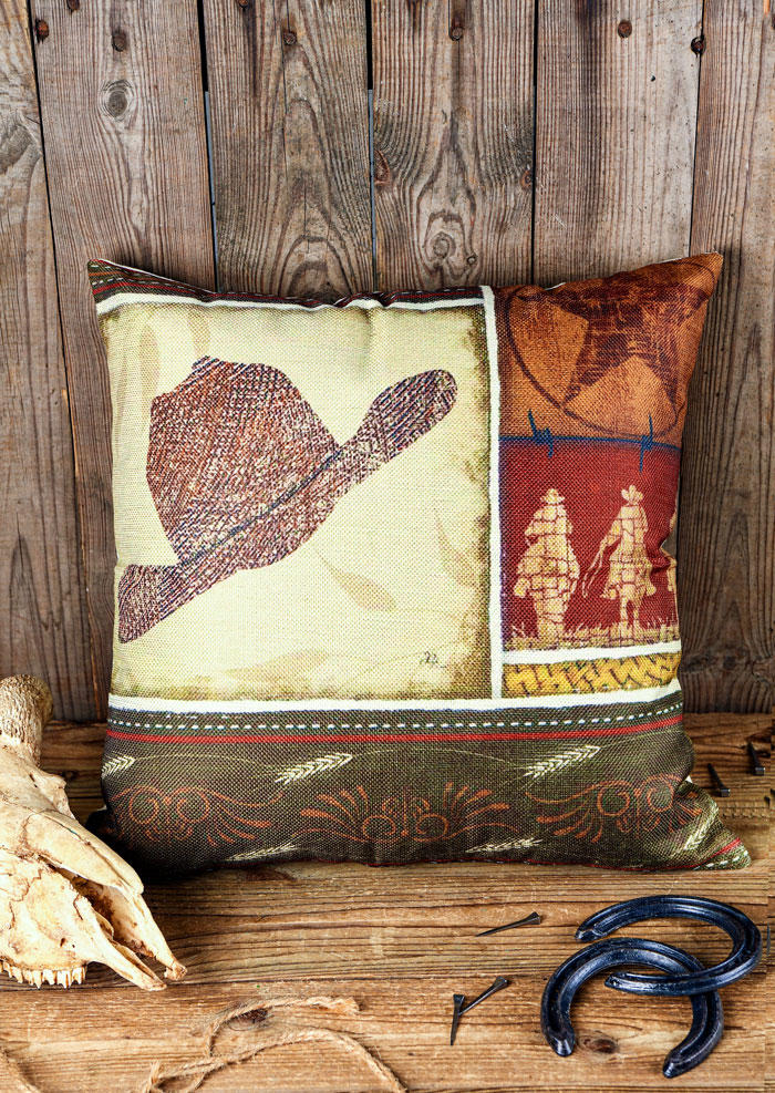 

Vintage Cowboy Horse Pillowcase without Pillow, Pattern2, 512471