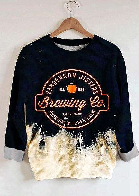 

Coffee Brewing Company Bleached Sweatshirt, Black, 513677