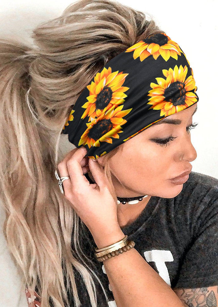 

Sunflower Yoga Sport Wide Headband, Yellow, 513880