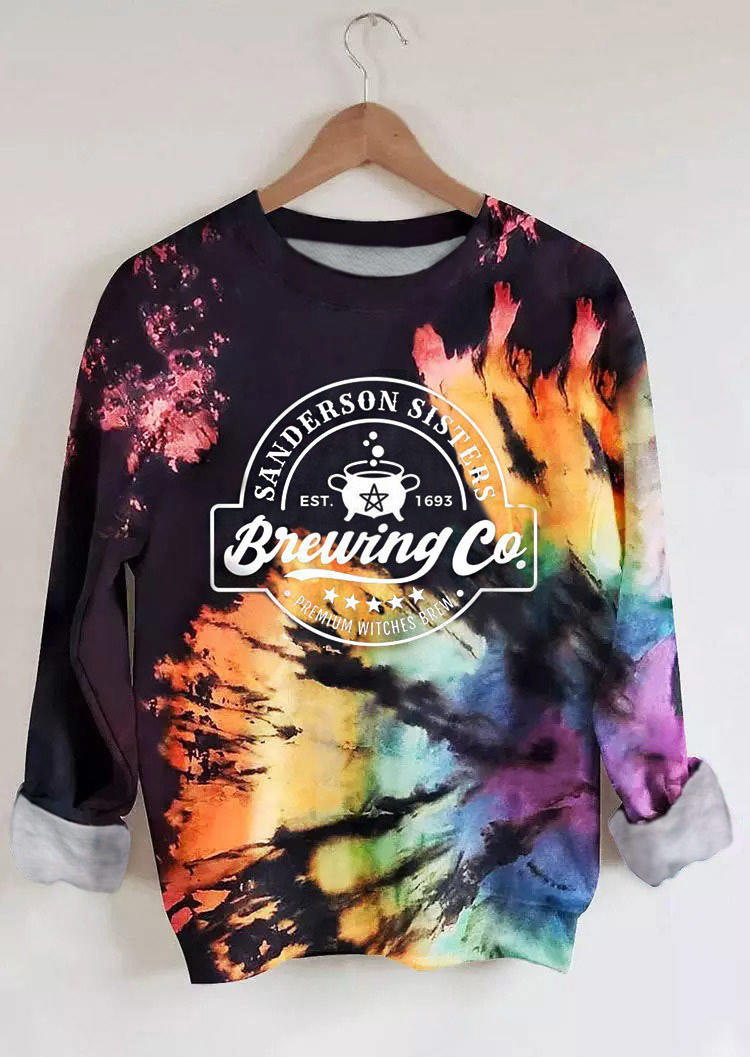 

Reverse Tie Dye Rainbow Sweatshirt, Multicolor, 513902