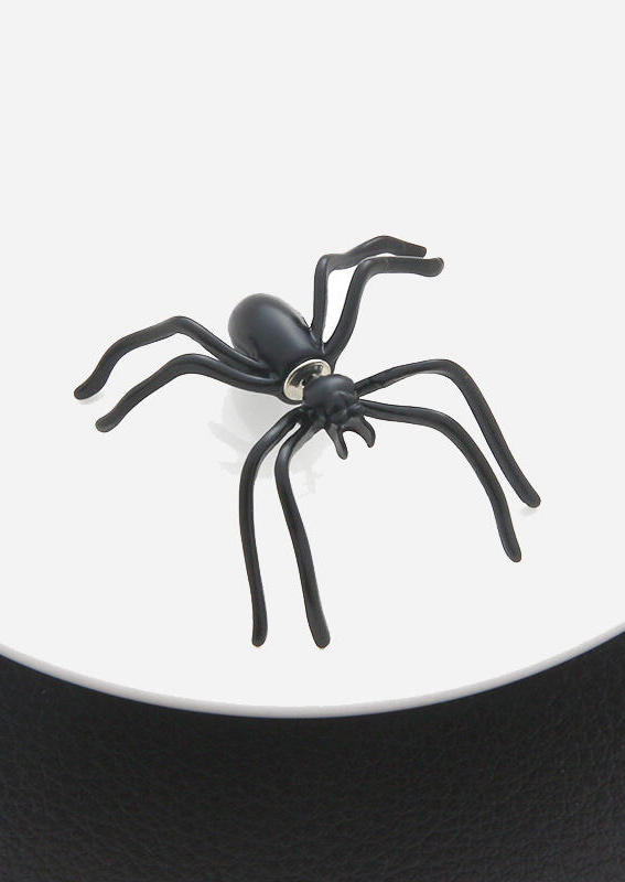 Halloween 1 Piece Creepy Spider Stud Earring