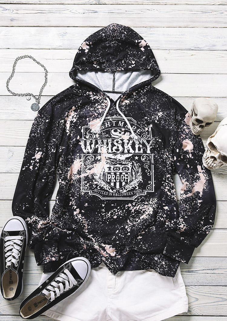 Buy Nightmare Grade Whiskey Proof Hoodie - Black. Picture