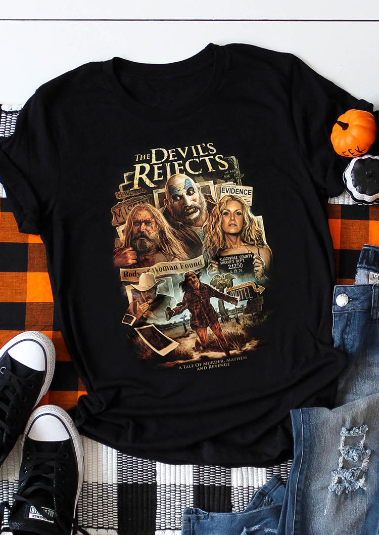 

Halloween T-Shirt Tee - Black, 515597