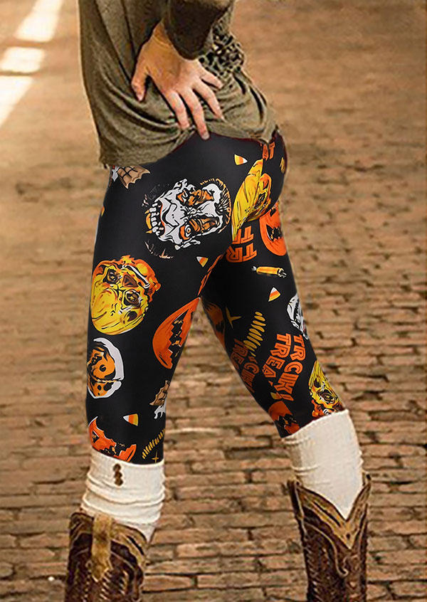

Skull Trick Treat Leggings - Black, 515747