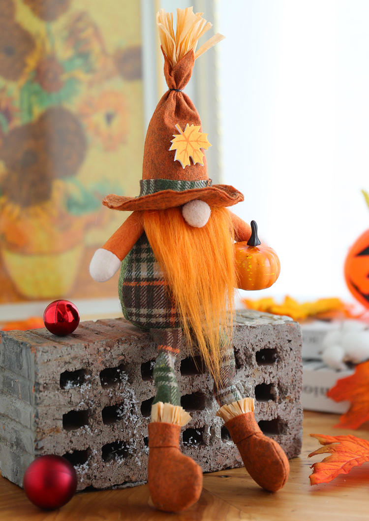 

Thanksgiving Witch Gnomies Faceless Doll, Pattern2, 515784