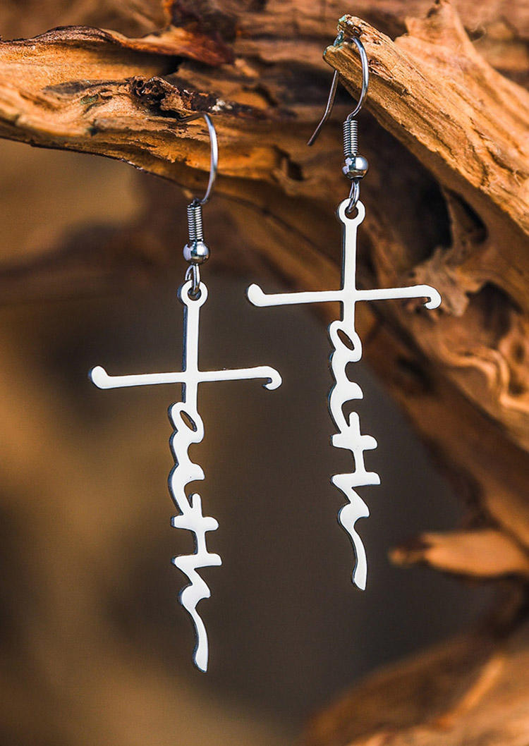 

Amazing Grace Faith Hook Earrings, Pattern2, 516256