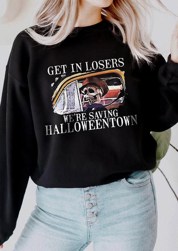 

Get In Losers We're Saving Halloweentown Sweatshirt - Black, 516585