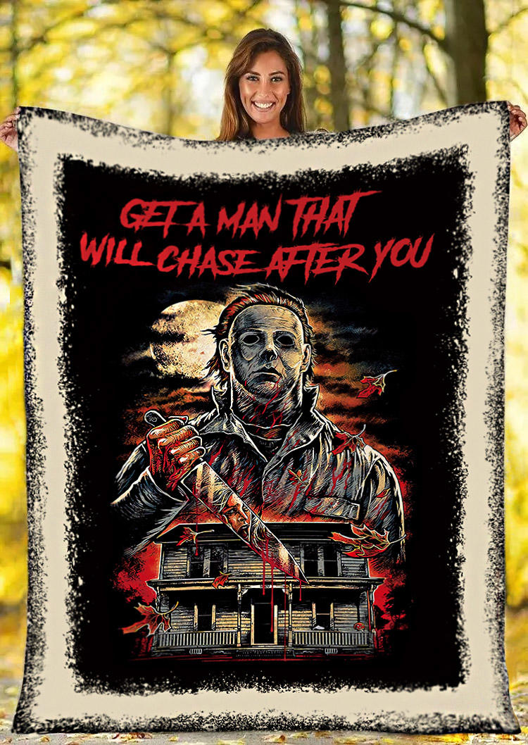 

Halloween Graphic Blanket, Multicolor, 516779