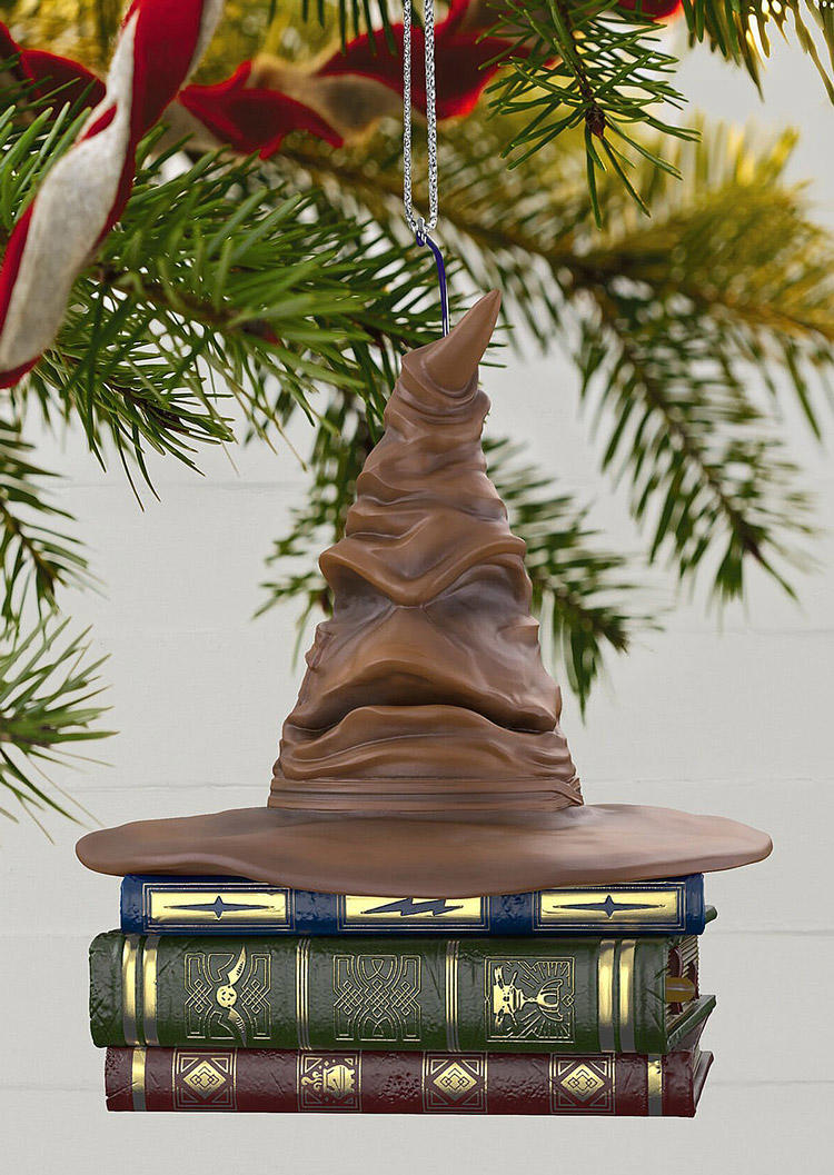 

Christmas Harry Potter Sorting Hat Hanging Decoration, Multicolor, 517948