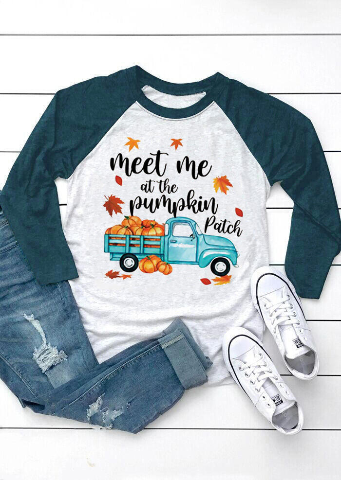 Kaufen Meet Me At The Pumpkin Patch - Light Grey. Bild