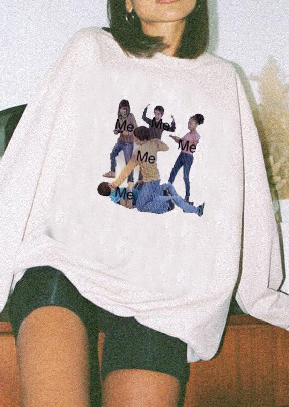 

Inner Struggle Pullover Sweatshirt - White, 519281