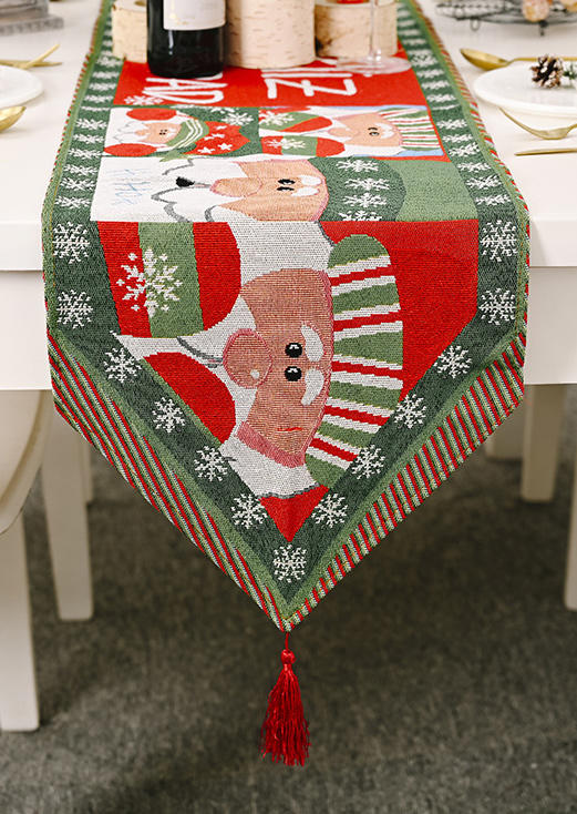 

Christmas Santa Claus Table Runner Ornament, Pattern2, 519662
